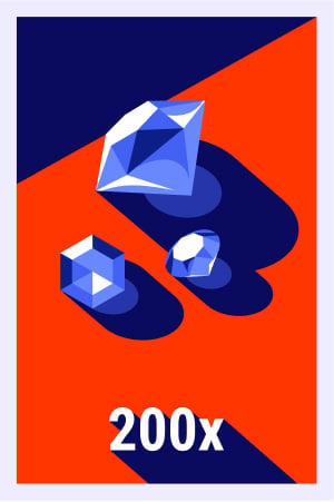 Win 200 times in casino